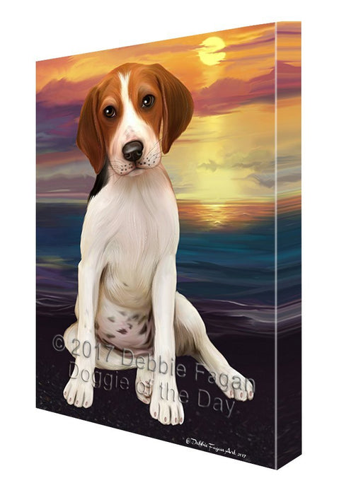 Treeing Walker Coonhound Dog Wall Art Canvas CV228