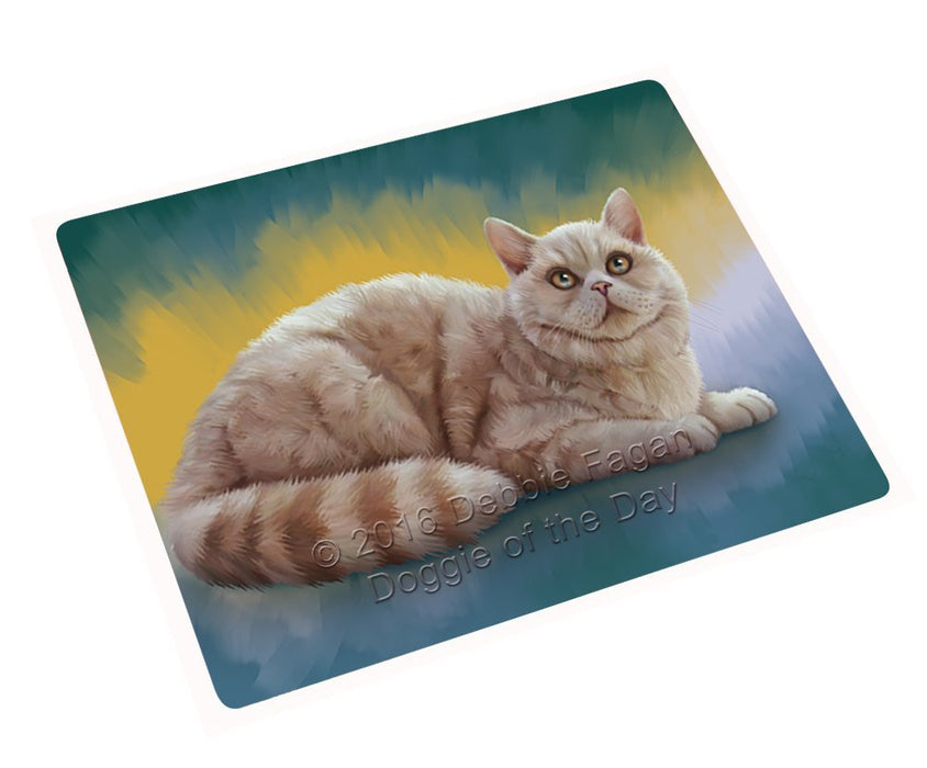 Selkirk Rex Cat Tempered Cutting Board C48276