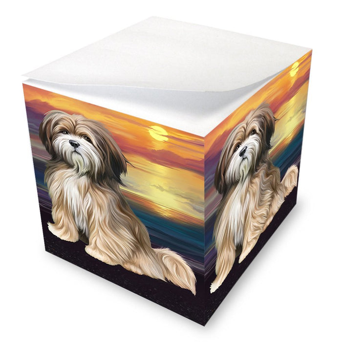 Tibetan Terrier Dog Note Cube NOC48528