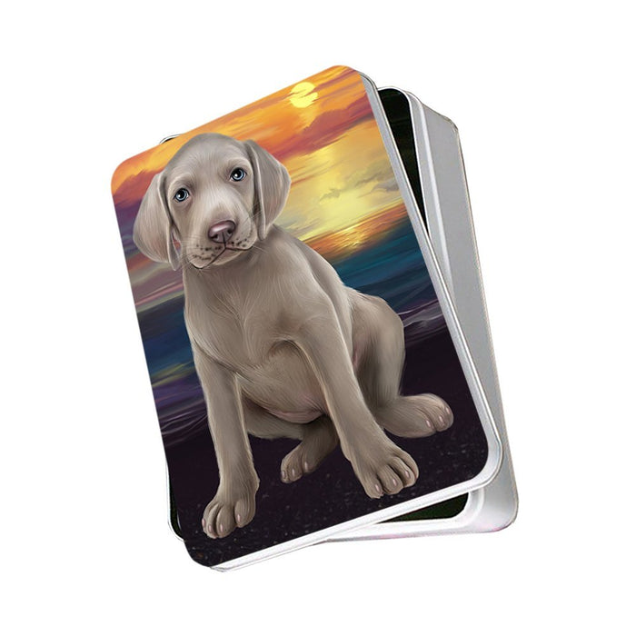 Weimaraner Dog Photo Storage Tin PITN48538