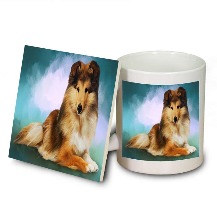 Sheltie Dog Mug and Coaster Set MUC48103