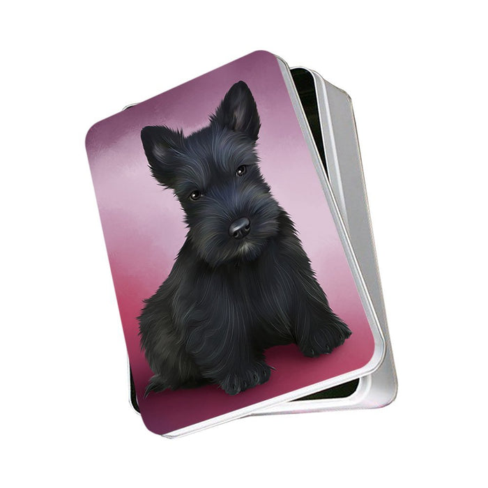 Scottish Terrier Dog Photo Storage Tin PITN48360