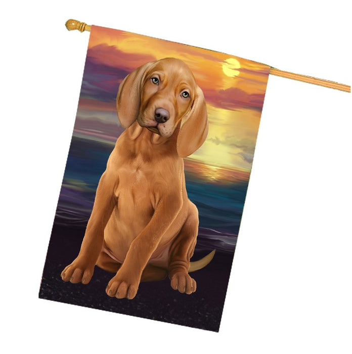 Vizsla Dog House Flag HF370