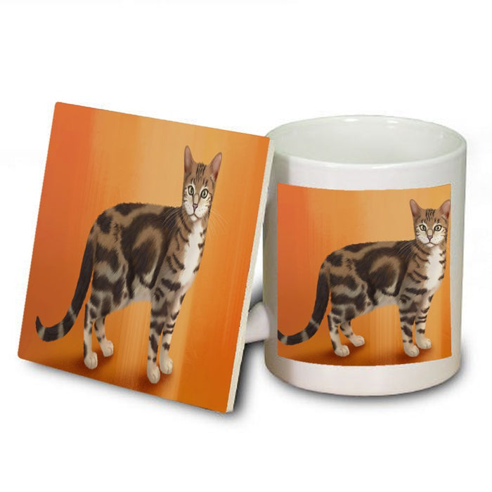 Sokoke Cat Mug and Coaster Set