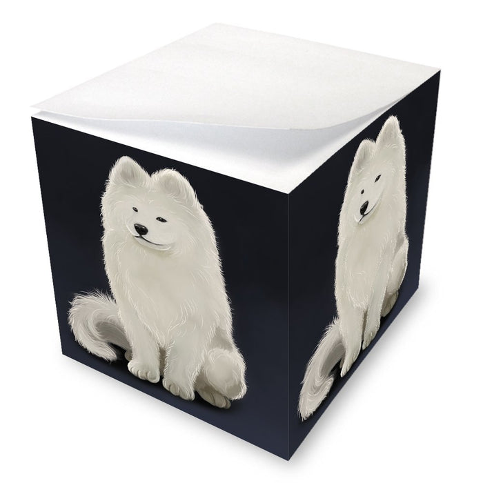 Samoyed Dog Note Cube