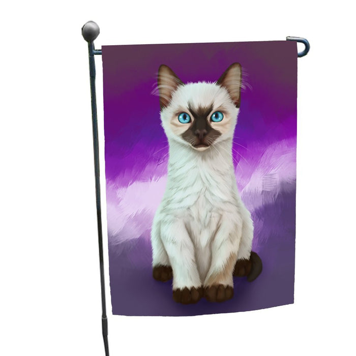 Siamese Kitten Cat Garden Flag