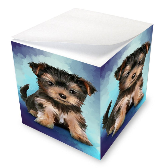 Yorkshire Terrier Dog Note Cube