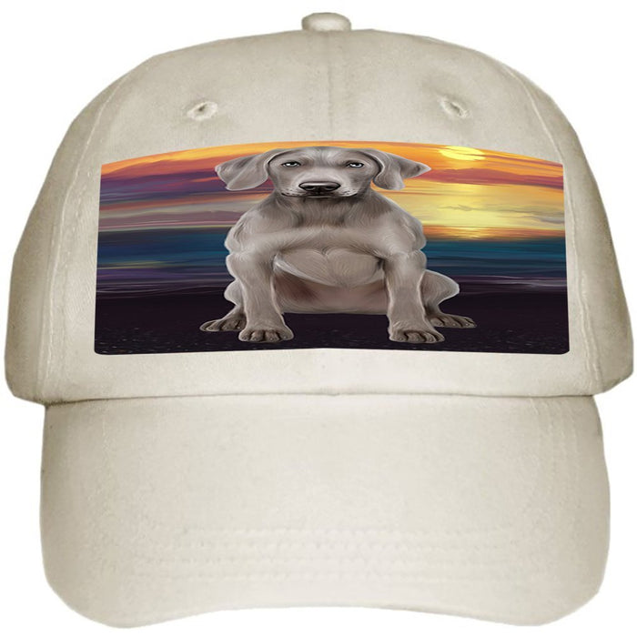 Weimaraner Dog Ball Hat Cap HAT49338