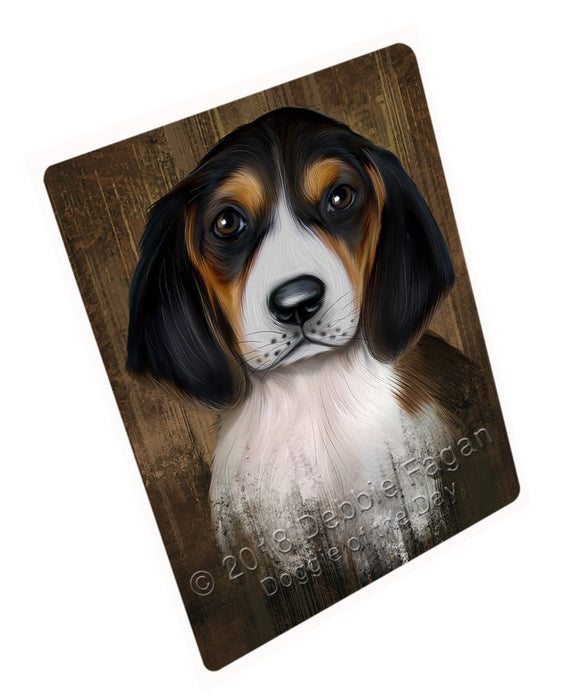 Rustic Treeing Walker Coonhound Dog Tempered Cutting Board C52626