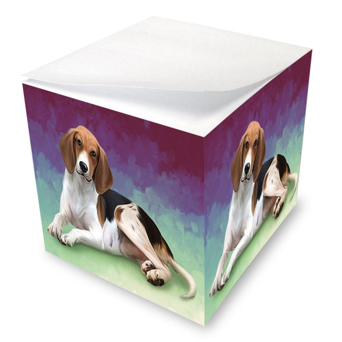 Treeing Walker Coonhound Dog Note Cube