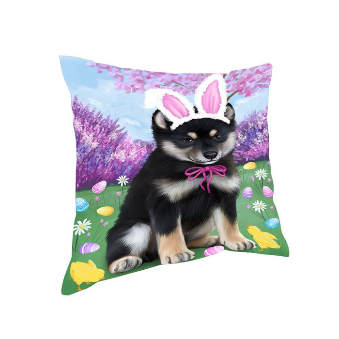Shiba Inu Dog Easter Holiday Pillow PIL53460
