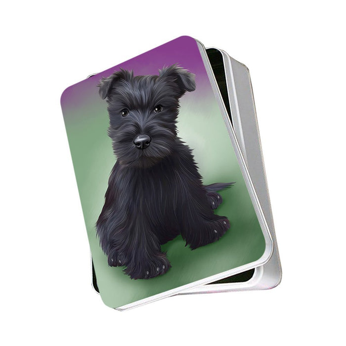 Scottish Terrier Dog Photo Storage Tin PITN48358