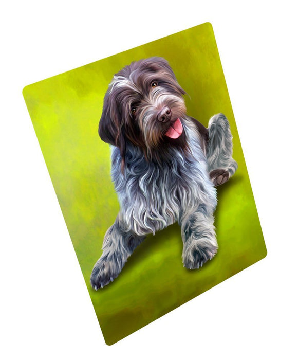 Wirehaired Pointing Griffon Dog Tempered Cutting Board