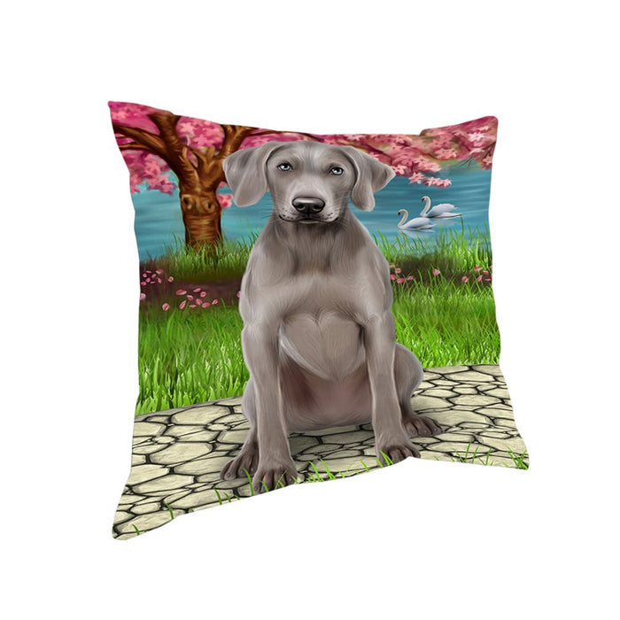 Weimaraner Dog Pillow PIL50216