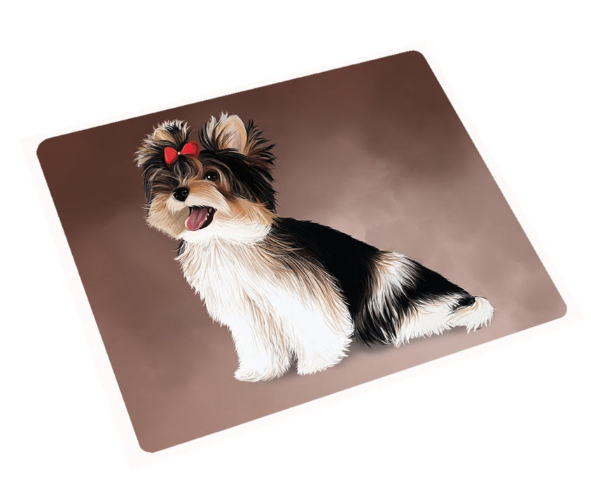 Yorkshire Terrier Dog Large Refrigerator / Dishwasher Magnet 11.5" x 17.6"