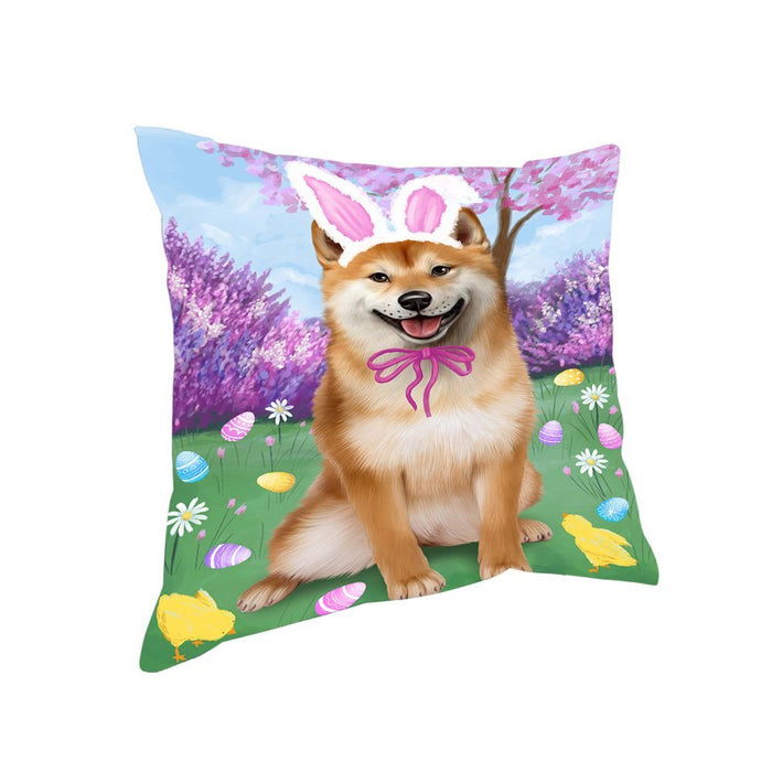 Shiba Inu Dog Easter Holiday Pillow PIL53448