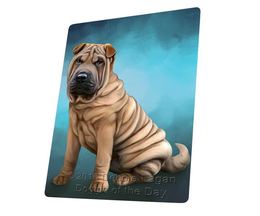 Shar Pei Dog Large Refrigerator / Dishwasher RMAG48594