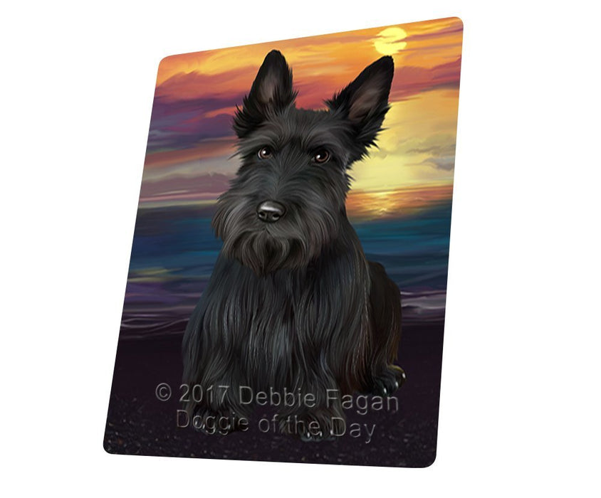 Scottish Terriers Dog Tempered Cutting Board