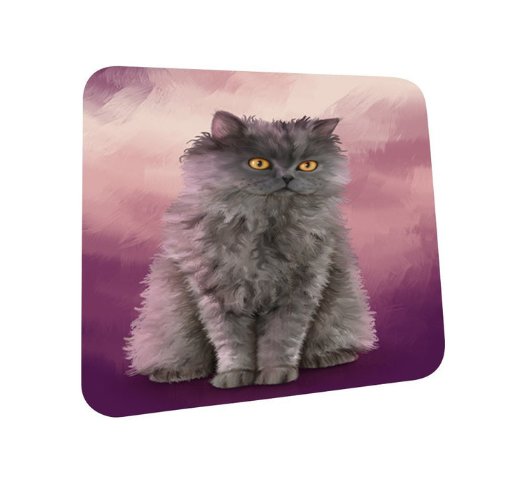 Selkirk Rex Cat Coasters Set of 4 CST48061