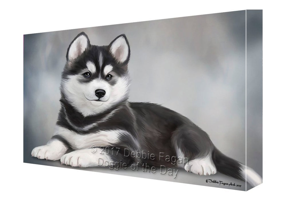 Siberian Husky Dog Canvas Wall Art CV006