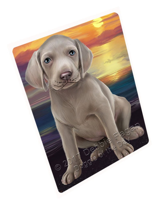 Weimaraner Dog Tempered Cutting Board C49455