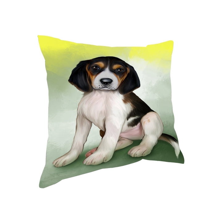 Treeing Walker Coonhounds Dog Throw Pillow D364
