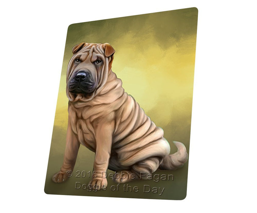 Shar Pei Dog Large Refrigerator / Dishwasher RMAG48588