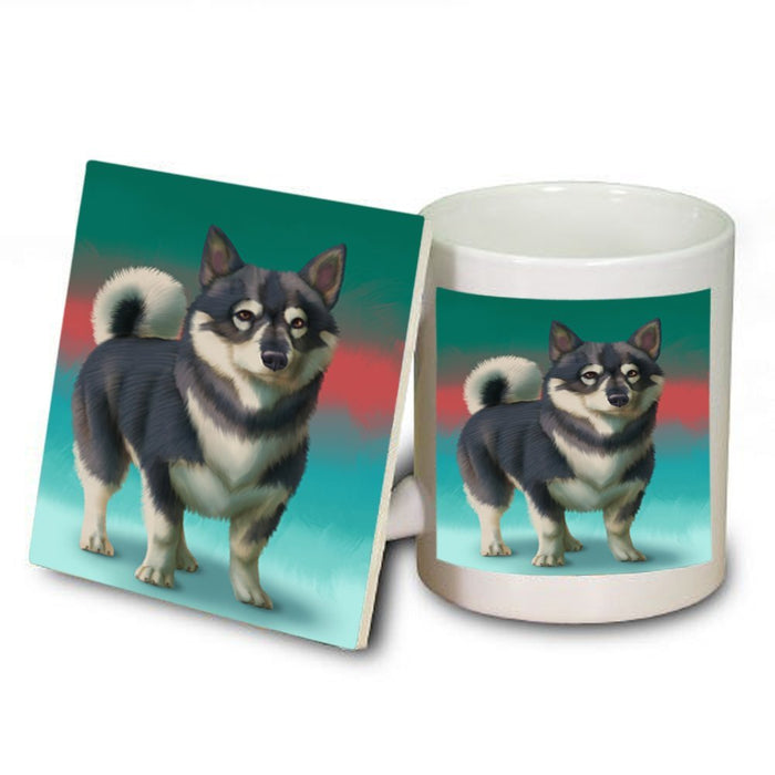 Swedish Vallhund Dog Mug and Coaster Set