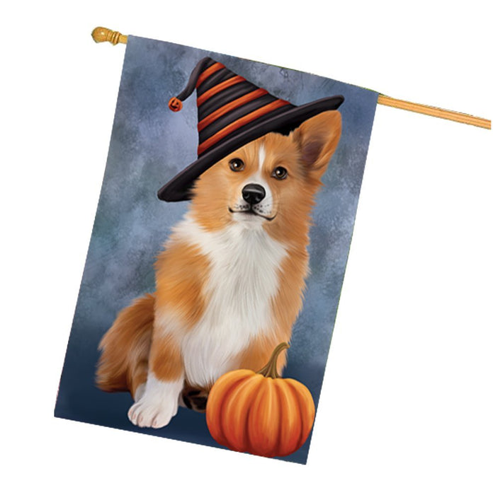 Welsh Corgi Dog House Flag HF181