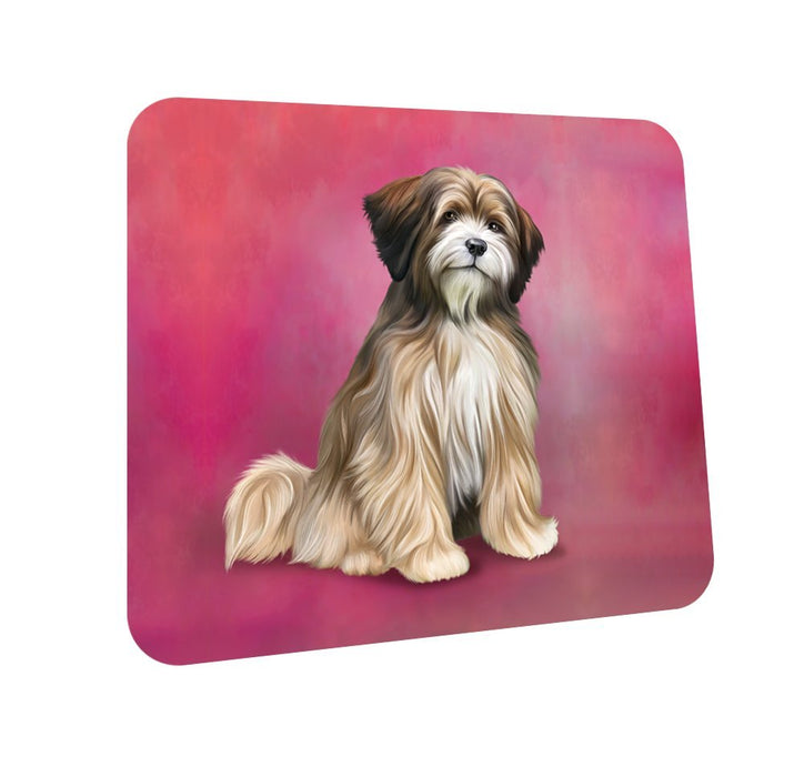 Tibetan Terrier Dog Coasters Set of 4