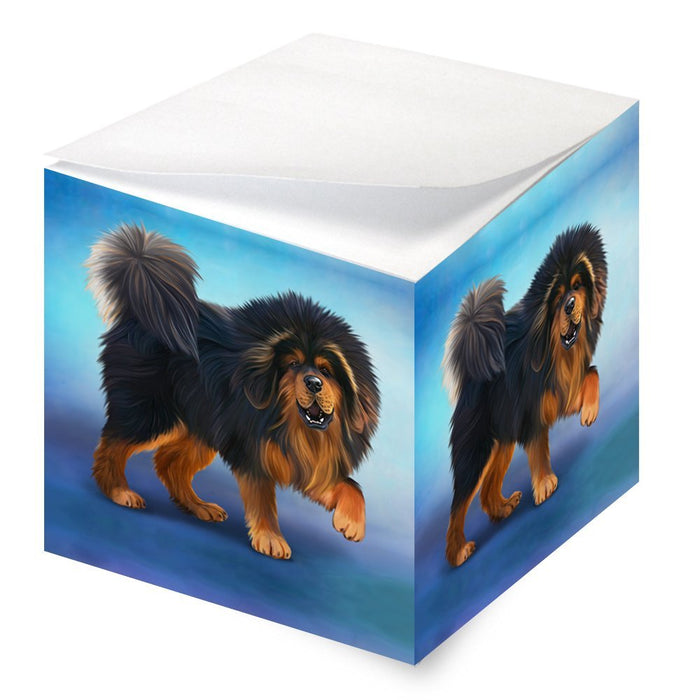 Tibetan Mastiff Dog Note Cube