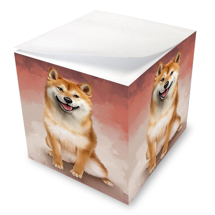 Shiba Inu Dog Note Cube