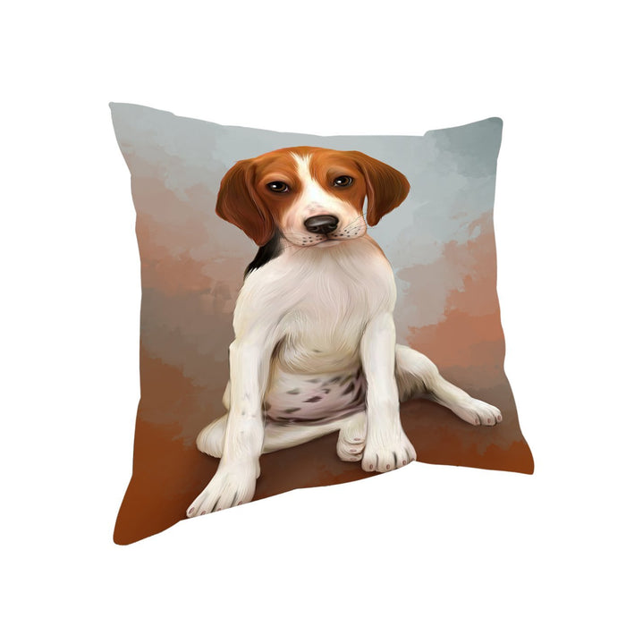 Treeing Walker Coonhounds Dog Throw Pillow D365