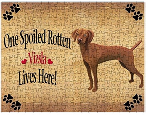 Spoiled Rotten Vizsla Dog Puzzle