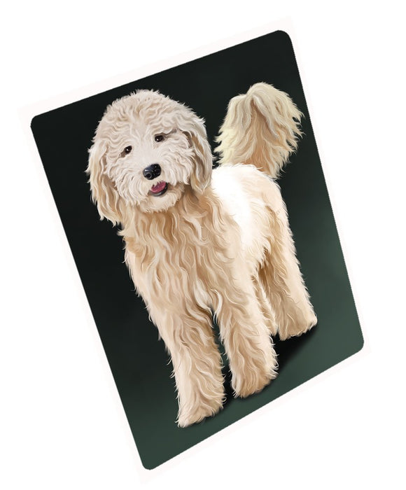 Goldendoodle Puppy Dog Magnet Mini (3.5" x 2")
