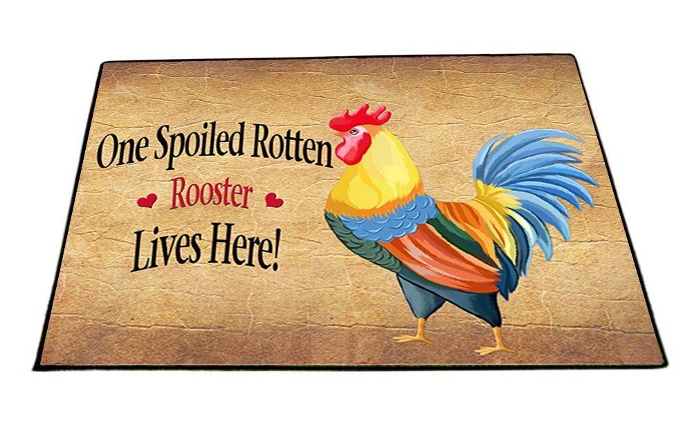 Spoiled Rotten Rooster Indoor/Outdoor Floormat