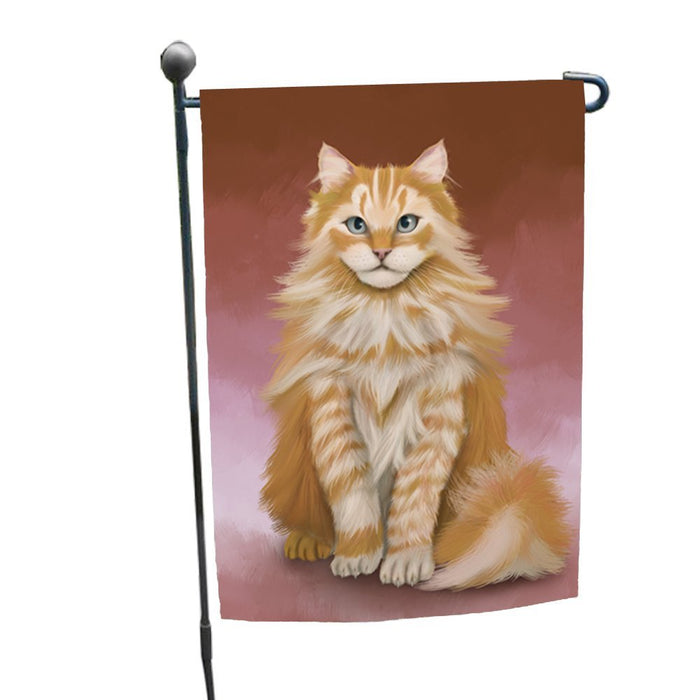 Siberian Cat Garden Flag