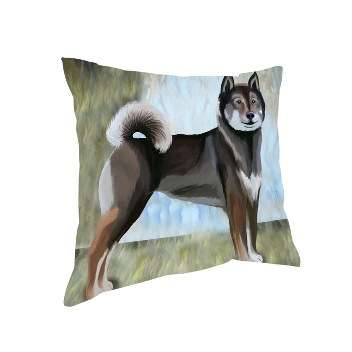 Shikoku Dog Throw Pillow