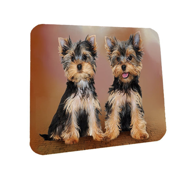 Yorkshire Terrier Dog Coasters Set of 4