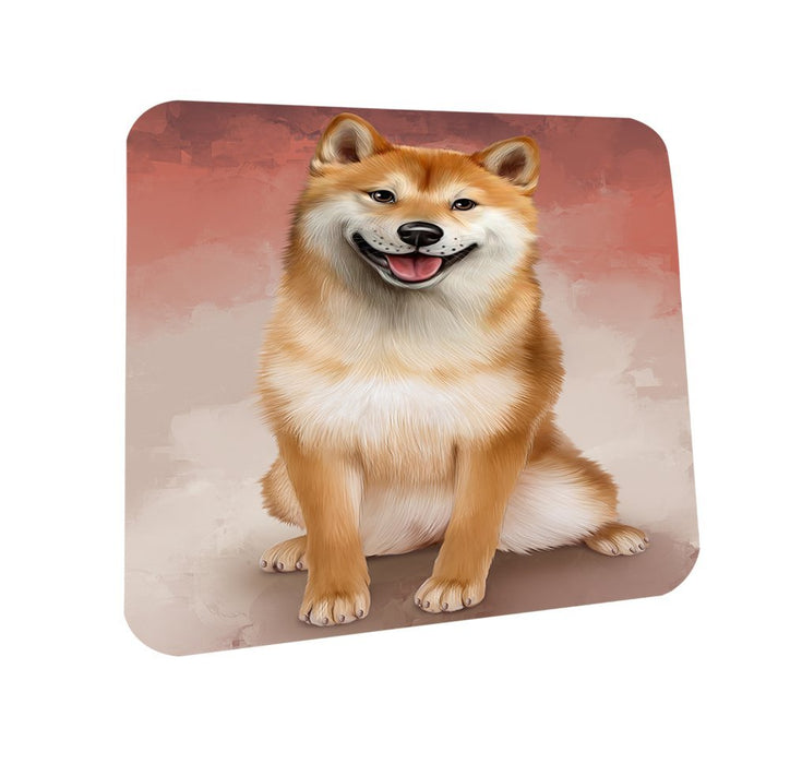 Shiba Inu Dog Coasters Set of 4