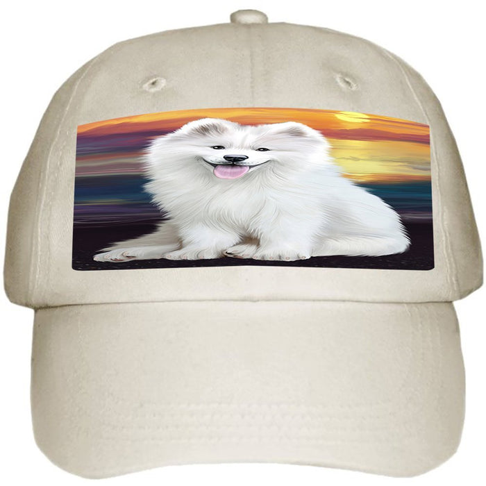 Samoyed Dog Ball Hat Cap HAT49299