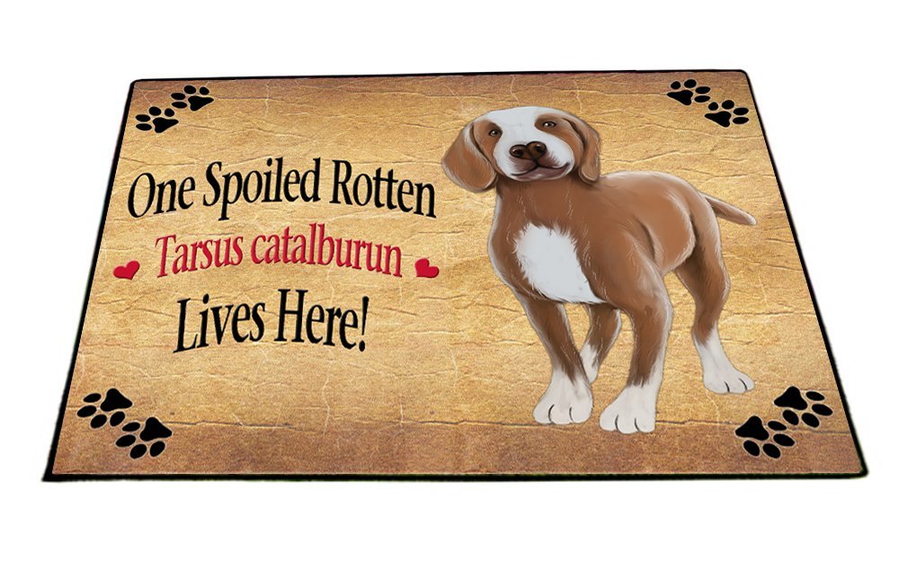 Spoiled Rotten Telomian Puppy Dog Indoor/Outdoor Floormat