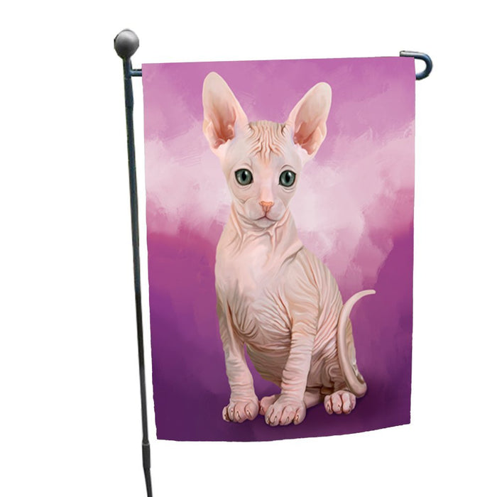 Sphynx Cat Garden Flag