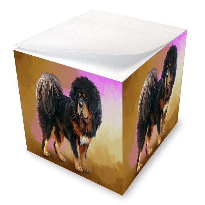 Tibetan Mastiff Dog Note Cube