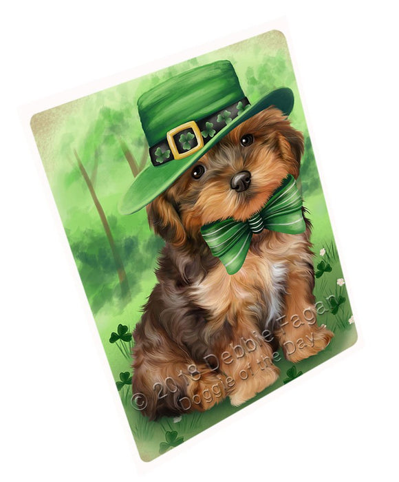 St. Patricks Day Irish Portrait Yorkipoo Dog Magnet Mini (3.5" x 2") MAG51798