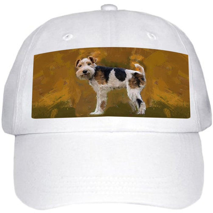 Wire Hair Fox Terrier Dog Ball Hat Cap HAT49056