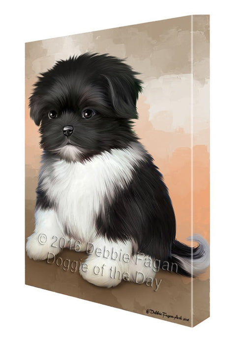 Shih Tzu Dog Canvas Wall Art