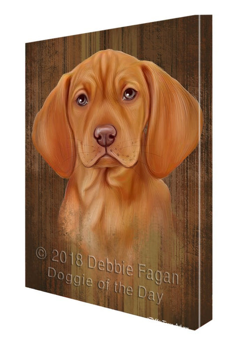 Rustic Vizsla Dog Canvas Wall Art CVS61923 (10x12)