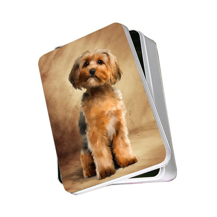 Yorkshire Terrier Dog Photo Storage Tin