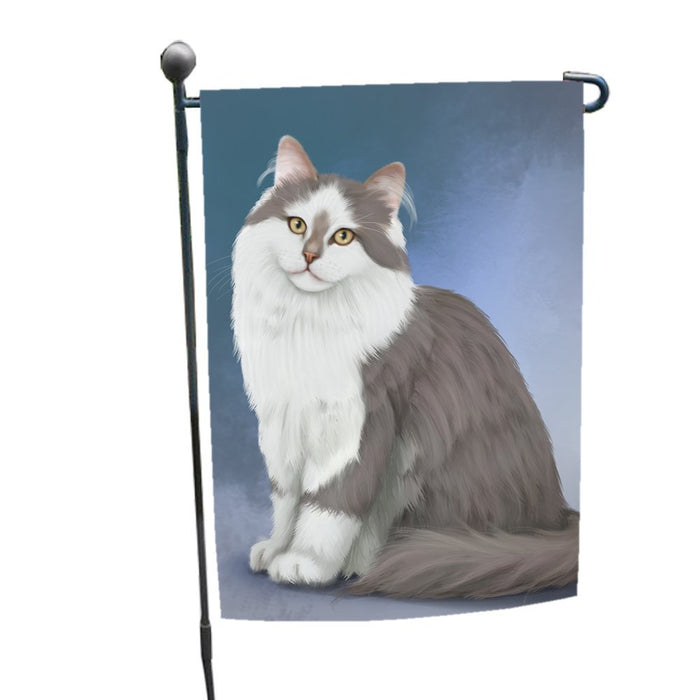 Siberian Cat Garden Flag